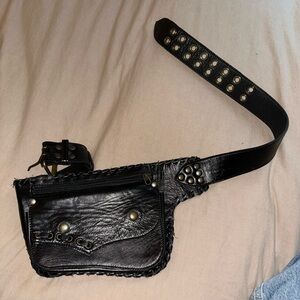 Naytures Empire black utility hip belt
